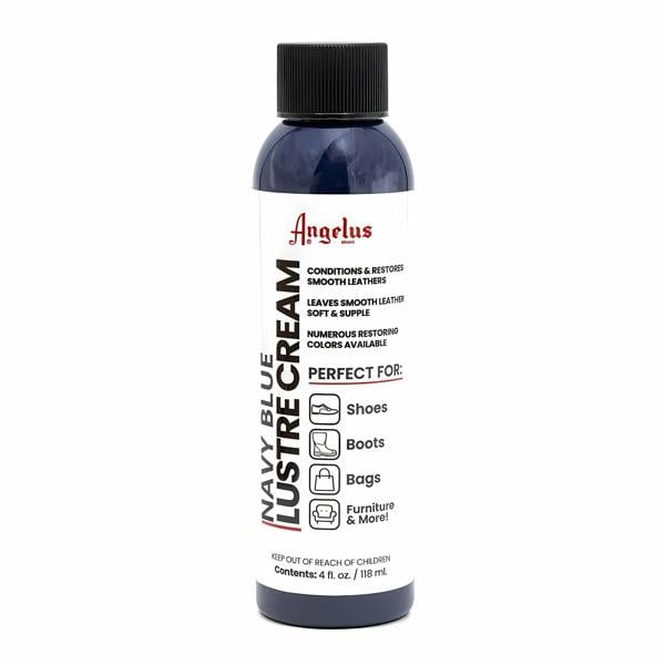 Angelus Lustre Cream - Water-Based Leather Conditioner and Polish 4oz