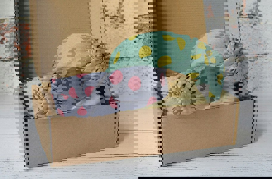 Antonia York Polka Dot Headband | Lucy Twisted Knot Alice Band