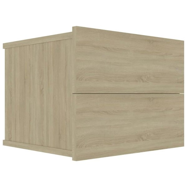 Berkfield Bedside Cabinets 2 pcs Sonoma Oak 40x30x30 cm Engineered Wood