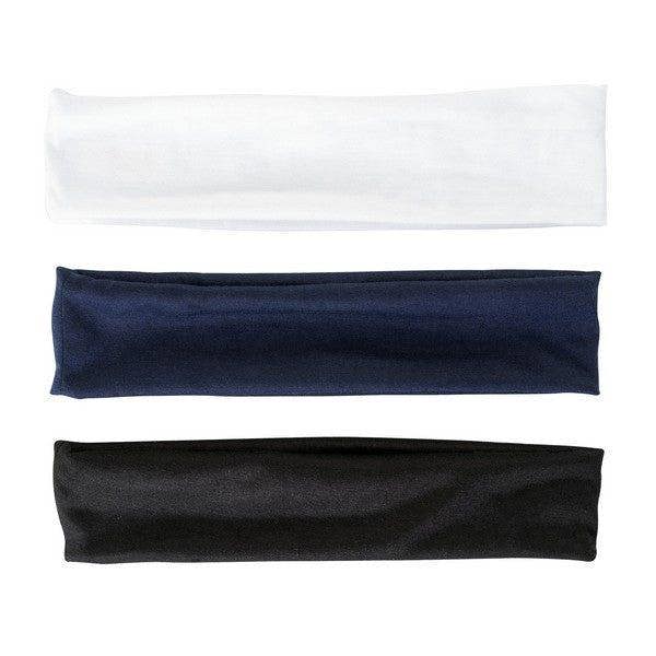 Brushworks Jersey Headbands - 3 Pack