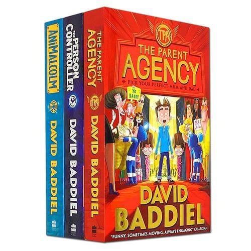 David Baddiel Collection 3 Books Set (The Parent Agency, The Person Controller, Animalcolm)