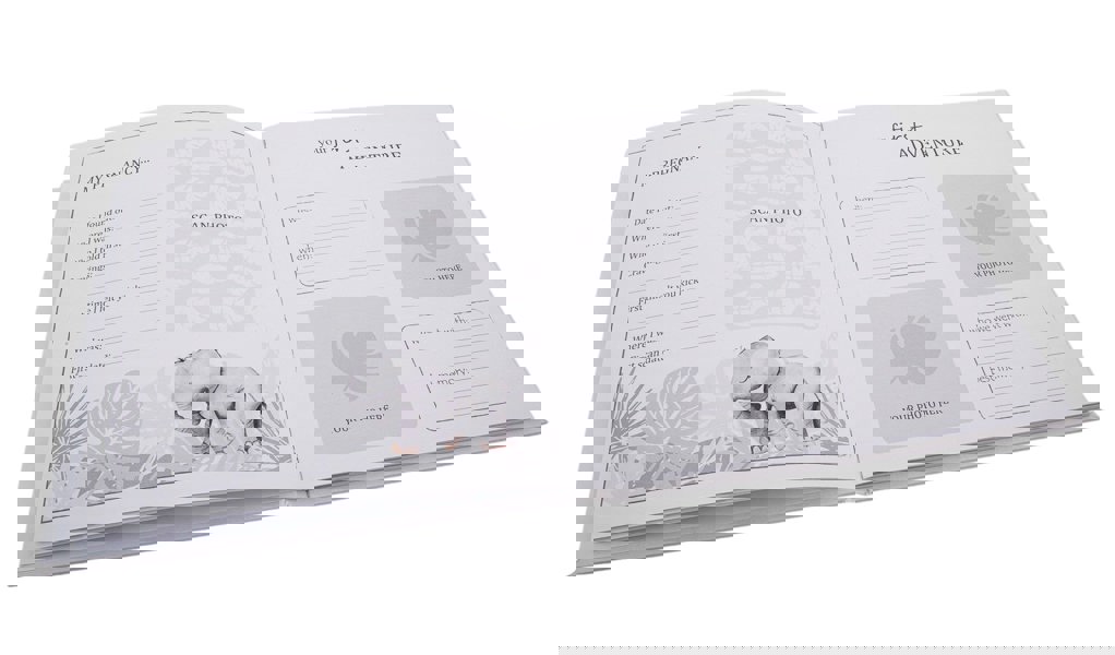 Elephant Themed Cute Baby Growth Records Book with 32 Pages to Personalise Image 4