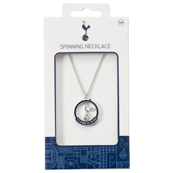 The Carat Shop Tottenham Hotspur Spinning To Dare is To Do Necklace
