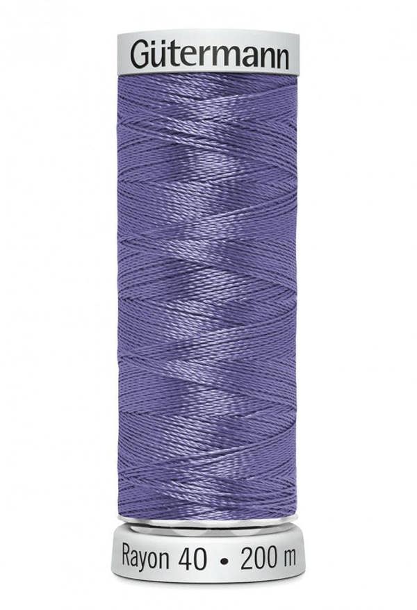 Gutermann No 40 Sulky Rayon Embroidery Thread 200m Rayon Thread Suitable For Embroidery