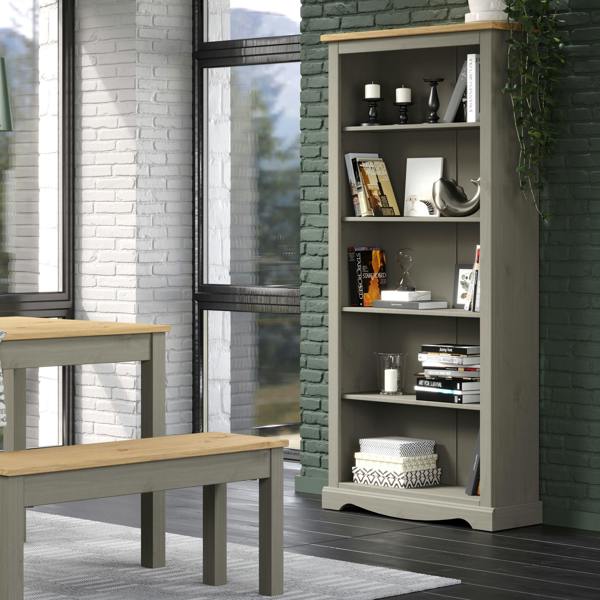 Core Products Corona Tall 5-Shelf Bookcase