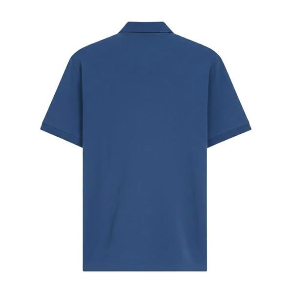 Hugo Mens Dalomino Contrast Logo Polo Shirt - Blue - 