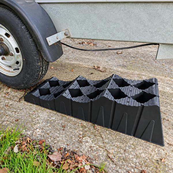 Milenco Caravan Motorhome Levellers MGI T3 Maxi Twin Pack Ramps With Bag