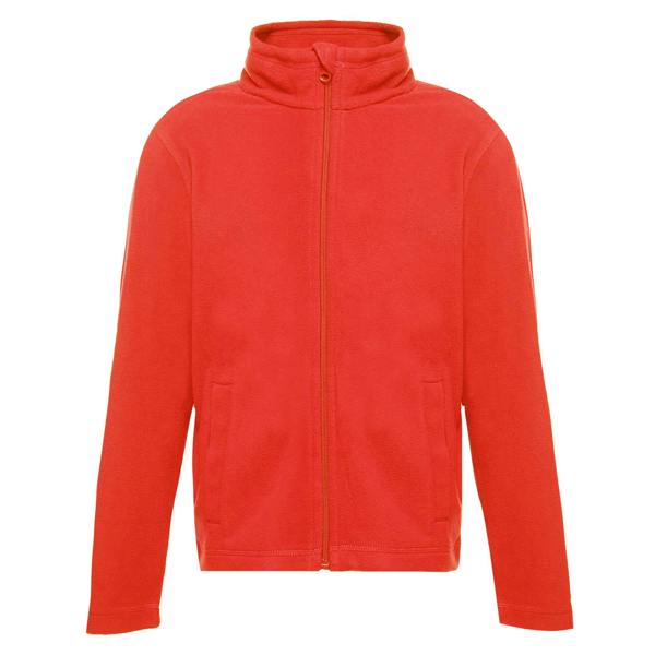 Regatta Professional Childrens/Kids Full Zip Fleece - Classic Red
