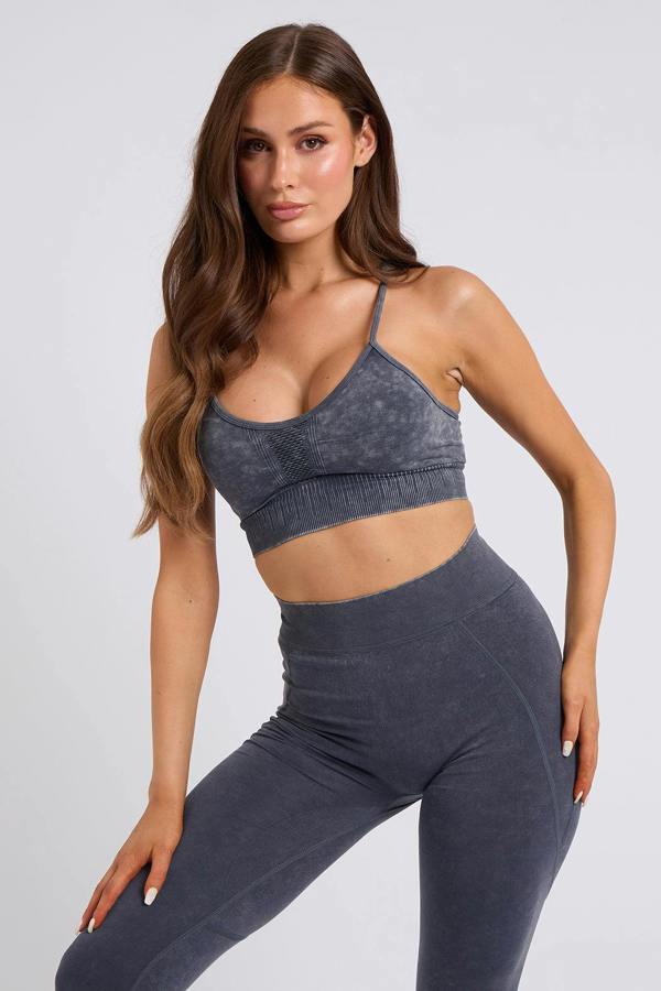 Urban Bliss Acid Padded Strappy Sports Bra