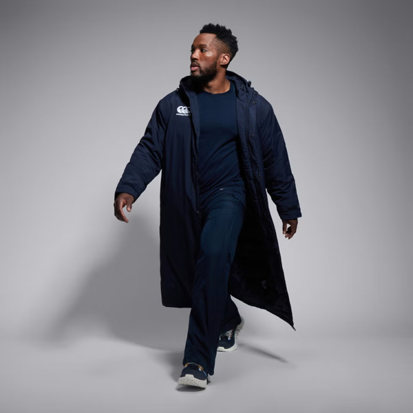 Canterbury Adult Long Full Zip Weather Resistant Insulated Club Subs Coat Jacket