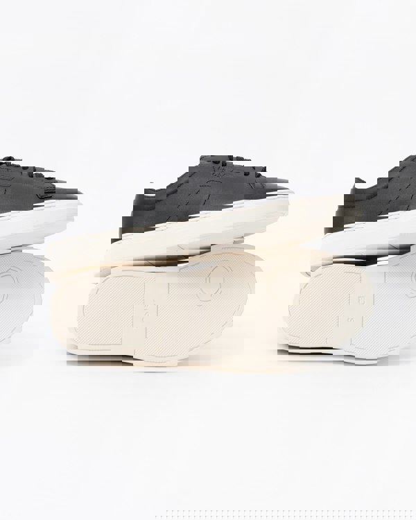 BOSS Orange Mens Kieran Low Top Trainers in Leather with Embossed Logo sole