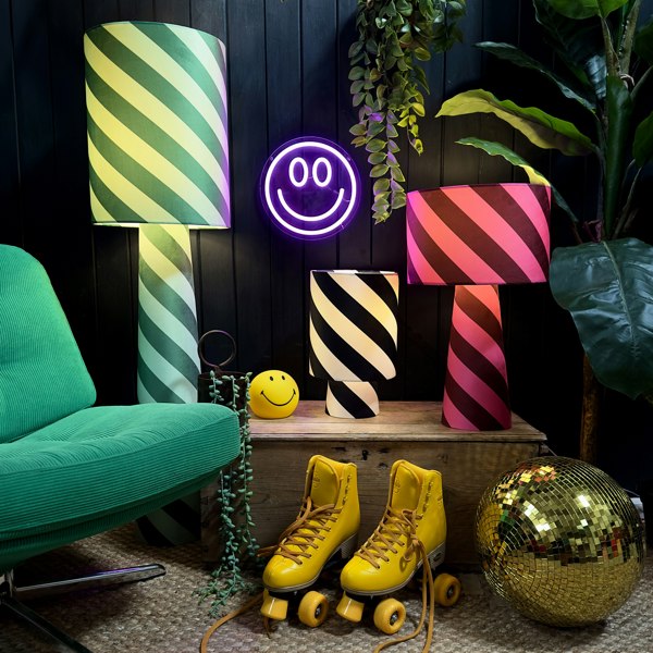 Love Frankie helter skelter lamps