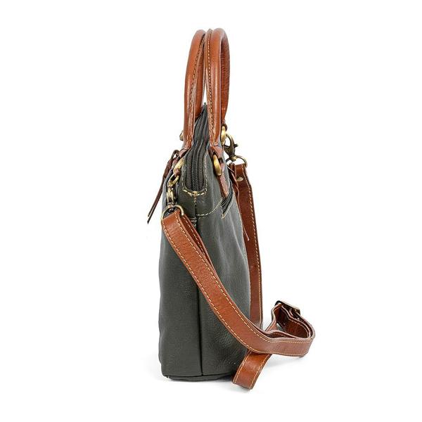 Museum Selection Autumnal Hues Leather Handbag