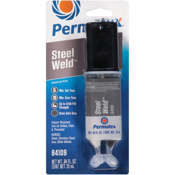 Permatex  Multi Metal Epoxy Syringe Chemical Epoxy Metal Repair dual Syringe 50ml