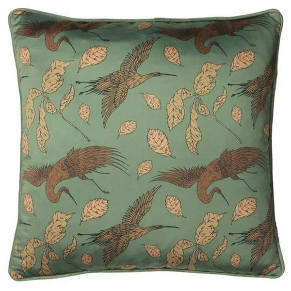 Paoletti Harper Square Cushion Cover - Bay Green