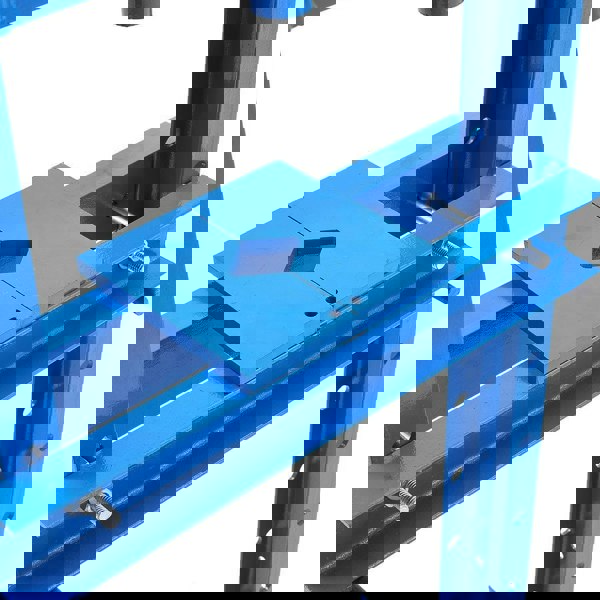 6/12/20Ton Blue Hydraulic Shop Press with Press Plates Workshop Presses Living and Home