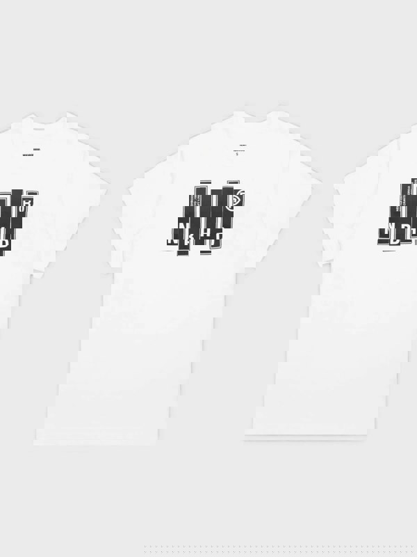 Neighborhood Logo Printed T-Shirt White