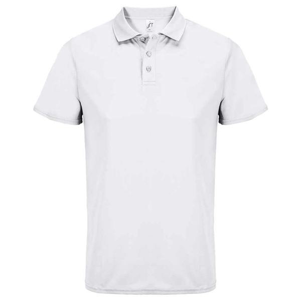 SOLS Unisex Adult Pitcher Recycled Polyester Polo Shirt - White