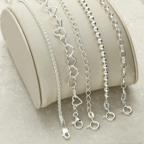 Sterling Silver Bracelet Various Styles - Love Silver Jewellery