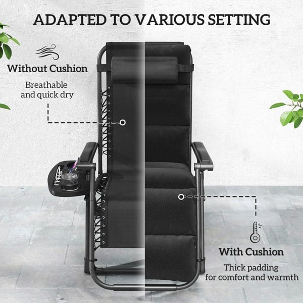 Outdoor Lounge Chair Set