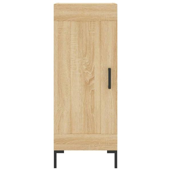 Berkfield Sideboard Sonoma Oak 34.5x34x90 cm Engineered Wood