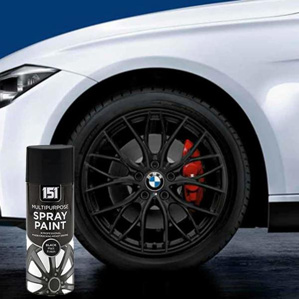 151 12X 151 Black Matt Spray Paint 400ml