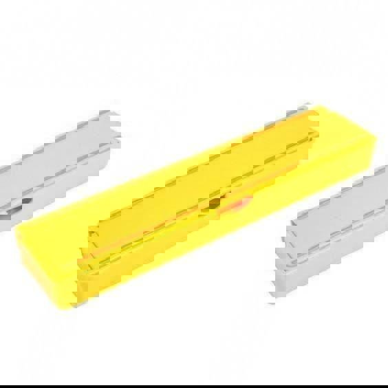 Happy Cutting - Compact Chopping Board by OLPRO, the Yellow Chopping pictured fully closed, showing the non-slip base.