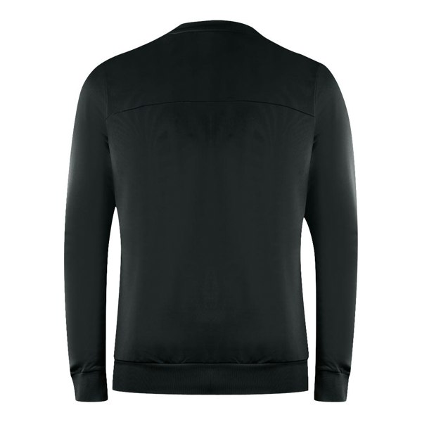 Lyle & Scott V-Neck Colour Block Midlay Jumper - Black