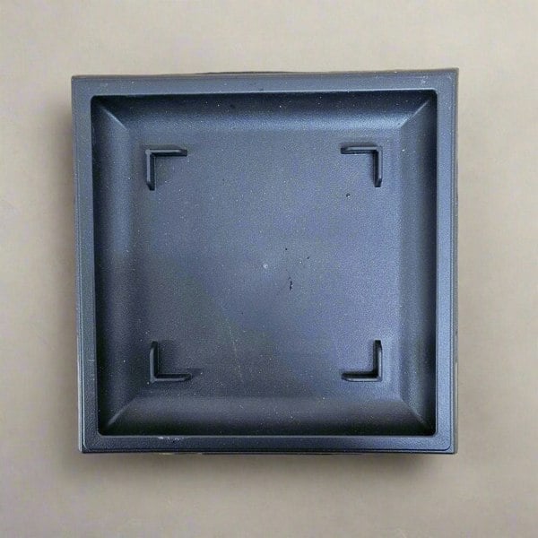 Yorkshire Bonsai Plastic Bonsai Training Pot Drip Tray | Square | 15cm x 15cm