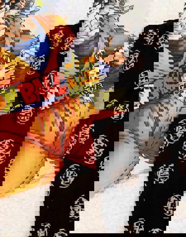 Dragon Ball Z Boys Grey Goku Short Sleeve Long Leg Pyjama Set