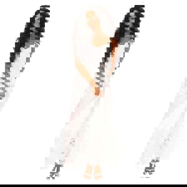 Boss Womens/Ladies Dembaya Maxi Dress - White - 