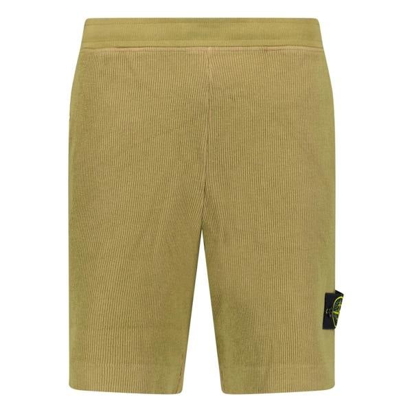 Stone Island Bermuda Ribbed Shorts - chancefashionco