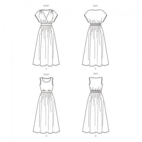 New Look Sewing Pattern 6751, Dresses for Women, 10-12-14-16-18-20-22 - Easy