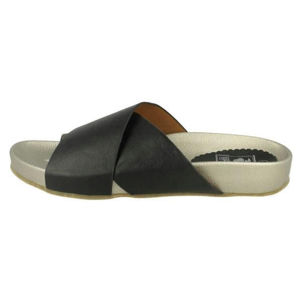 Down to Earth Ladies Down To Earth Metallic Mules