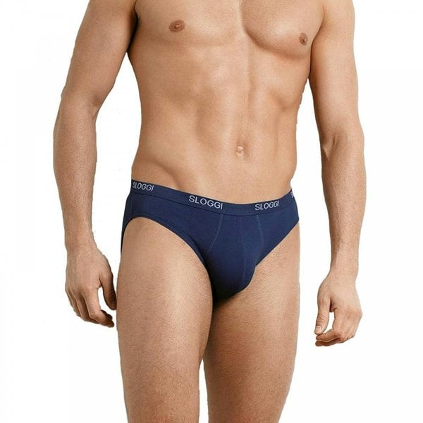 Sloggi Basic Men's Mini Brief, Night Blue