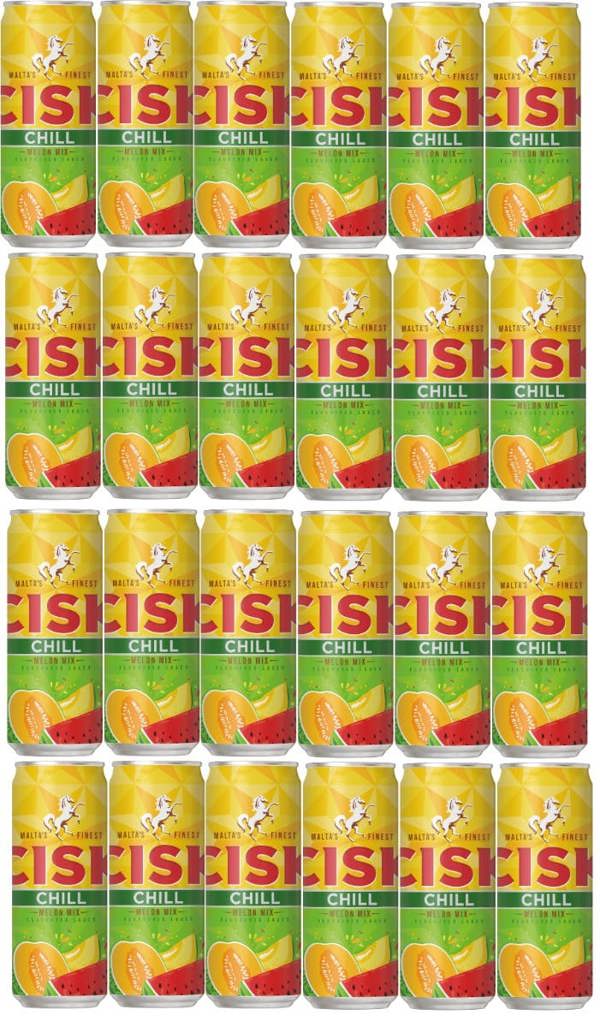 CISK Chill Melon Mix Lager (24 x 330ml) CANS