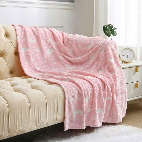 HomeSpace Direct Glow in the Dark Blanket