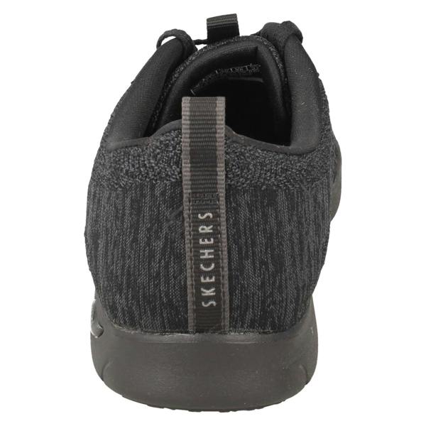Skechers Ladies Arch Fit Comfort Lace Up Casual Trainers Lavish Wish 104272