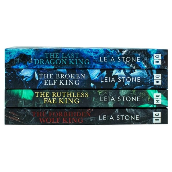 Leia Stone 4 Book Set The Last Dragon King, The Broken Elf King & more