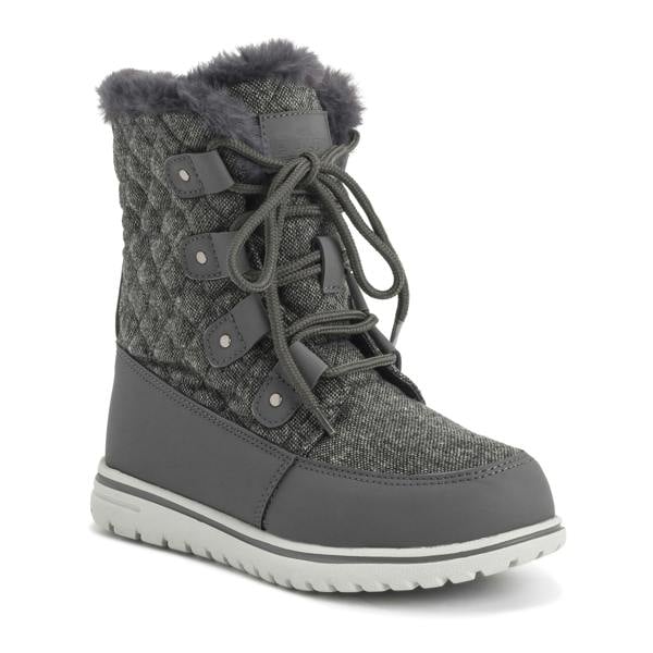 VIVA Polar Boot Women's Fleece Lined Snow Winter Hiking Durable Ankle Boots