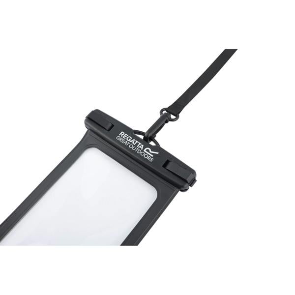 Regatta Logo Waterproof Phone Case - Black - 