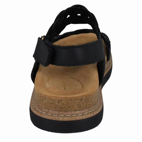 Clarks Ladies Clarks Woven Sandals Arwell Glide