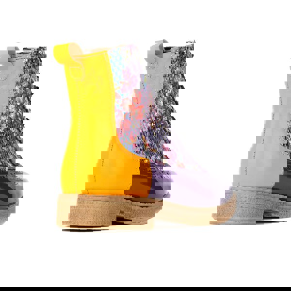 Embassy London Hatter - Purple & Hummingbird - Women's Leather Ankle Lace-up Boot