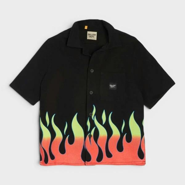 Gallery Dept. Parker Flame Shirt Flame Black