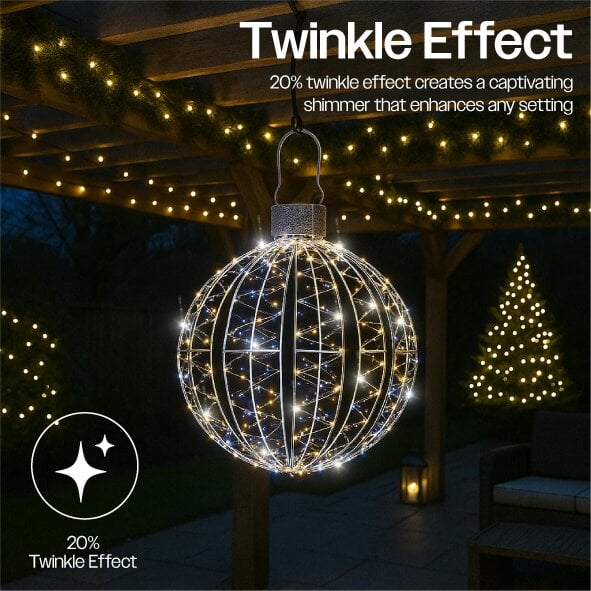 Scotts of Stow Xmas Haus Micro Led Ball 5m Lead