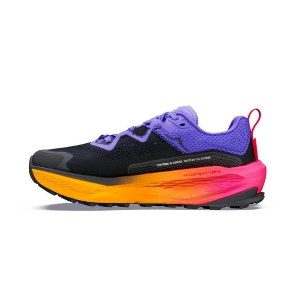 ALTRA Womens Olympus 7 Trail Running Trainers Shoes Black Purple
