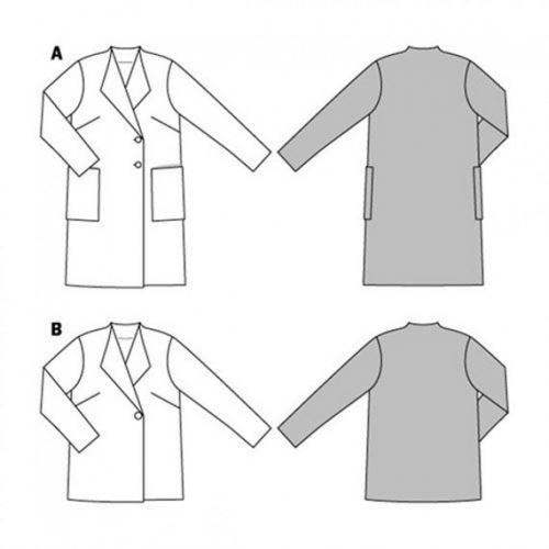 Burda Sewing Pattern 6736 Coats and Jackets For Women, 8 to 20 - Easy