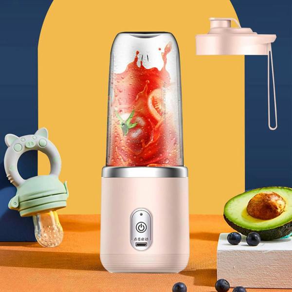 Dyzi Portable Blender Dual Cups 13.4oz Fruits and Vegetable Juicer