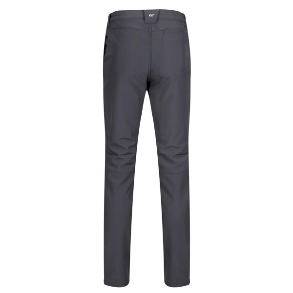 Regatta Great Outdoors Mens Fenton Lightweight Softshell Trousers - Seal Grey