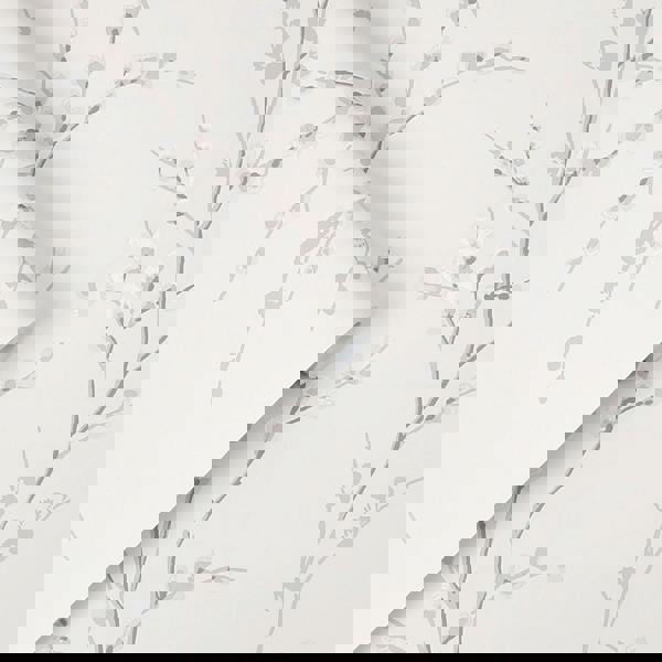Laura Ashley Pussy Willow Wallpaper - Steel - 10m